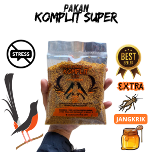 Pakan Burung VOER Komplit 450 GRAM Gak Bikin Bulu Rontok Dijamin langsung Gacor SALMANAN FISHING SUKABUMI
