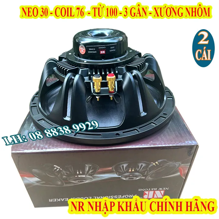 CẶP CỦ LOA BASS 30 NR TỪ NEO COIL 76 NHẬP KHẨU CHÍNH HÃNG CAO CẤP - GIÁ ...