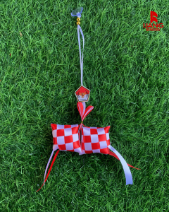 GANTUNGAN KETUPAT MERAH PUTIH GARUDA - MEDALI GARUDA