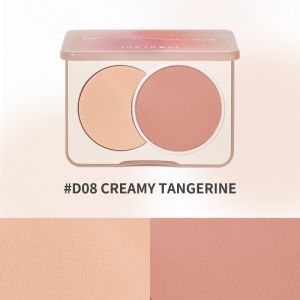 [2-Color in 1] Judydoll 橘朵 Two-Color Blush Swelling Color Long-lasting Foundation Cheek Makeup