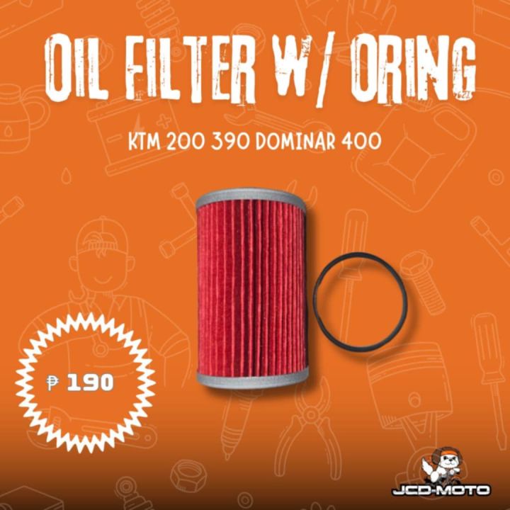 Oil Filter with Oring KTM 200 250 390 Dominar 400 RS/NS200 Lazada PH