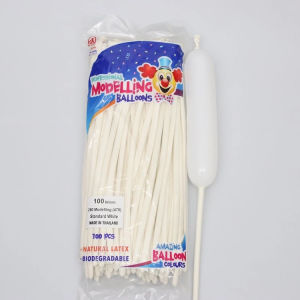 Set 50 Bóng Đũa Dài Màu Pastel Nhà Bo Bóng Dài Tạo Hình Nghệ Thuật Tạo Hình Bông Hoa
