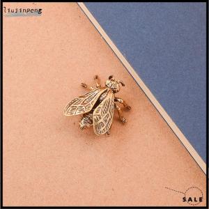 【liujinpeng】 เครื่องประดับโต๊ะแมลงจำลองขนาดเล็ก1ชิ้นรูปปั้นผึ้งทองเหลืองรูปปั้นสัตว์น้ำชางานฝีมือทองแดงโบราณของตกแต่งบ้าน