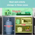 Kitchen Rack 304 Stainless Steel Gas Stove Stand Rack with Cabinet Kitchen Cooking Table Heavy Duty Organizer Shelf Gas Tank Rack Liquefied Gas Rack Gas Rack Stove Bench Rack Stainless Patungan Ng Lagayan Ng Kalan. 