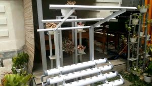 Paket Instalasi Hidroponik Set Starter Kit 2 & 25 Inchi + Atap UV