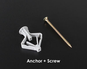 🛠Expansion Screws🛠Drywall Anchor Fasteners For Plasterboard False Ceiling Wooden Hollow Wall Gypsum Board Installation