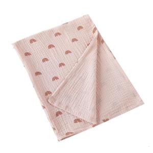 Chăn trẻ em cotton chăn trẻ em in hoa giỏ Chăn cho trẻ sơ sinh cậu bé cô gái trung tính không huỳnh quang
