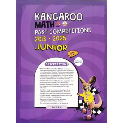 [CITYLIGHT] Buku Latihan 2026: Kangaroo Math Competition 2013 - 2025 (Primary & Secondary) - SAP