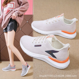 Free Shipping WomenS Sneakers New Styles For Spring And Autumn Fashionable And Versatile With Soft Soles Lightweight And Suitable For Casual Wear And Running