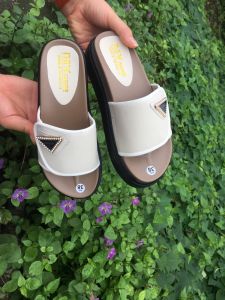 Dép nữ Parada phiên bản hàn quốc dép đế xuồng siêu nhẹ dép nữ quai da siêu mềmmặt pu kèm ảnh thực 2024