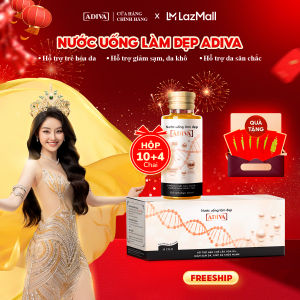 Nước Uống Làm Đẹp Collagen ADIVA Tem Trắng -Giúp Da Săn Chắc Ảm Mịn Và Căng Bóng