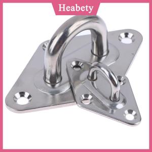 Heabety  1 chiếc Móc treo trần tường bằng thép không gỉ 304 M5 M6 M8 M10 đế mắt neo chịu tải nặng dùng cho thuyền yoga xích đu võng