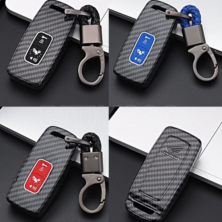 Adv Key For HONDA Adv 150 2022 Pcx 160 adv150 Remote Key Carbon Fiber Silicone ...