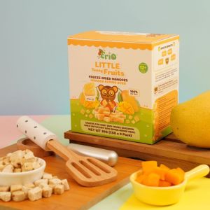 Erio Little Teeny Fruits Freeze - Dried Mangoes 30g (4 Sachets x 7.5g)