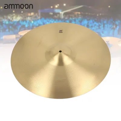 Ammoon Cymbal Đa Năng Kết Thúc Tuyệt độ cứng cao Trống Cymbal Brass Cho Hiệu Suất