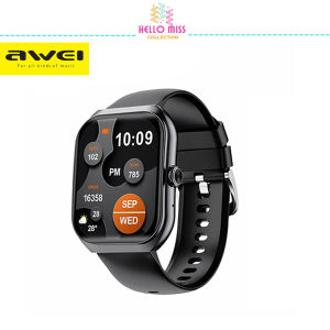 Awei H46 2.1" inch Smart Watch Original AMOLED Screen IP67 Waterproof Fitness Tracker Bluetooth Call Smartwatch