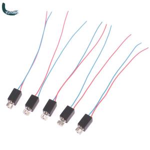 YUYIN4 5pcs 4mm x 8mm 0408 Mini Micro rung động cơ DC 3V Hollow cup coreless động cơ nhỏ với Lập Dị bánh xe DIY Massager đồ chơi