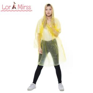 【Hàng mới】 Áo Mưa sinh tồn trong suốt cho trẻ em người lớn Áo Mưa di động người lớn dùng một lần để cắm trại ngoài trời/Giải trí/đi bộ đường dài