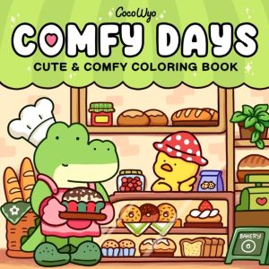Cartoon coloring book doodle book children cute coloring book gift coloring painting book decompression