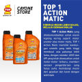 TOP 1 TOP1 Oli Motor ACTION MATIC Synthetic SAE 10W-40 JASO MB 800 mL. 