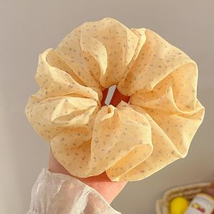 2PCS Fashion Scrunchies for Women Heigh Elastic Hair Ties Ponytail Holder Headwear Scrunchie Girl Hair Accessories Ornament H260729