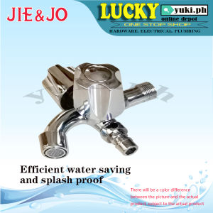 JIE&JO JF-1040 Zinc alloy one-in two-out dual-control faucet