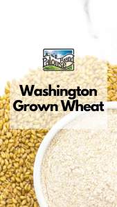 Certified Glyphosate Residue Free Soft White Wheat Berries 15 LBS Family Farmed in Washington State 100% Desiccant Free Non-GMO Project Verified 100% Non-Irradiated Kosher Field Traced Burlap Bag (5 Pound Pack of 3)