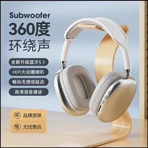 P9promax Bluetooth Earphones Wireless Noise Cancelling Headphones Over-Ear Headset Huaqiangbei Cross-Border Hot-Selling Bluetooth Earphones