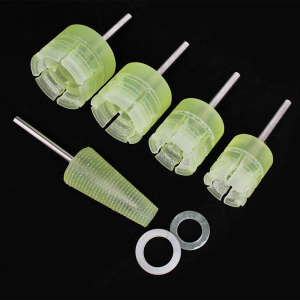 TEENI Conical PU Ring Mandrel Adjustable Tapered Ring Polishing Fixture Tool Ring Clamp Easy to Use Ring Mandrel Holder Jewelry Processing