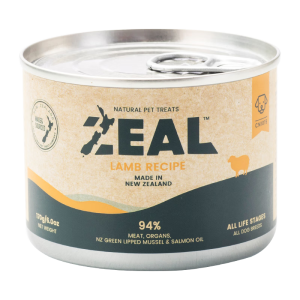 ZEAL NewZealand Wet Dog Food High Protein Grain-Free with Superfoods 94% Meaty Dog Food in Can for All Life Stages Zero Added Made in NewZealand