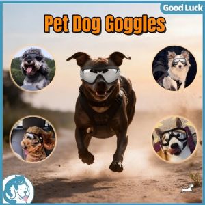 et Dog Goggles Waterproof Windproof Sunscreen UV Resistant Adjustable Dog Eye Wear Protection