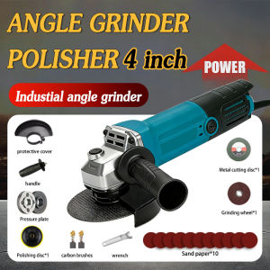 CHIC Angle Grinder Metal Cutting Sander Polishing Grinding Machine Set 850W Portable Cutting Woodworking Power Tool 角磨机