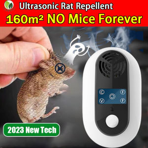 【Linis】10 Years No Rat Ultrasonic Pest Repeller Electric mouse repellent Sound Waves To repel Mice Rat Killer Pest Control