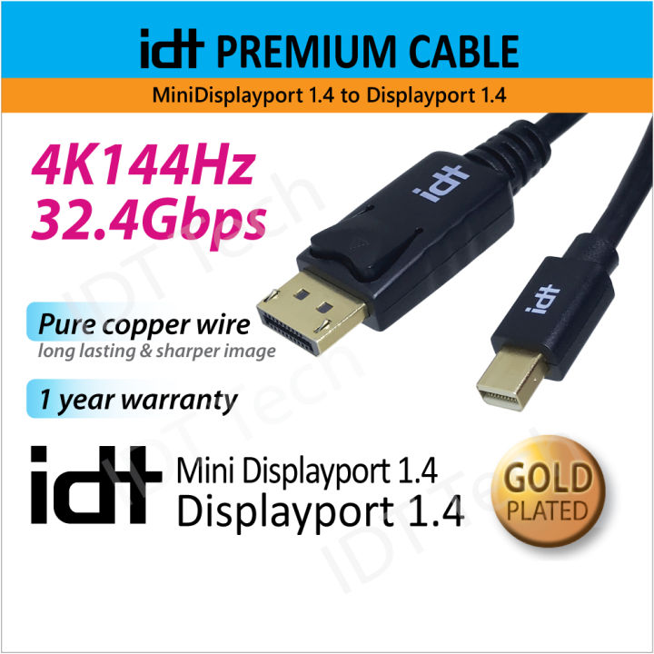 To Hdmi Cable Mini Displayport 1440p 144hz Silkland 8K Mini