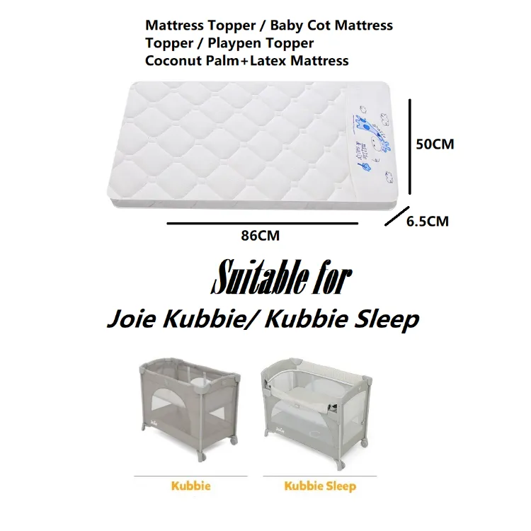 Joie Kubbie Sleep Playpen Mattress Topper Baby Cot Mattress Topper Playpen Topper coconut palm mattress Lazada