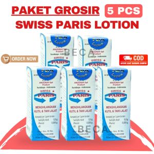 Paket Gorsir 5 PCS Swiss Paris Lotion Menghilangkan Tahi Lalat di wajah