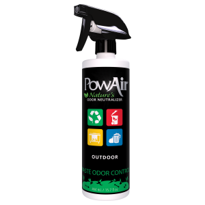 Pow Air Natures Odor Neutralizer Outdoor Waste Odor Control Spray 464ml - Polar Crystal ( Odor Remover Waste Smell Control Outdoor Waste Odor Control Spray)