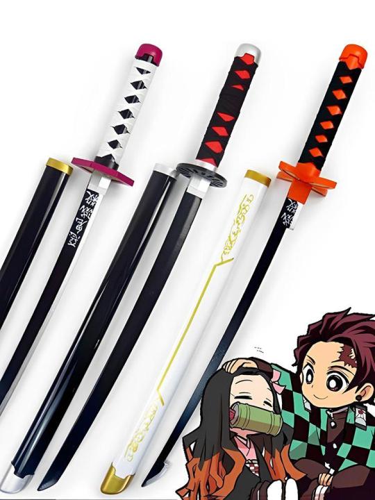 Japanese Anime Sword Hand Forged Carbon Steel Samurai Katana Demon Slayer  Sword | eBay