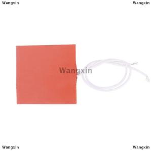 [COD] Wangxin แผ่นยางซิลิโคนทำความร้อน10W 12V แผ่นรองแบนกันน้ำ