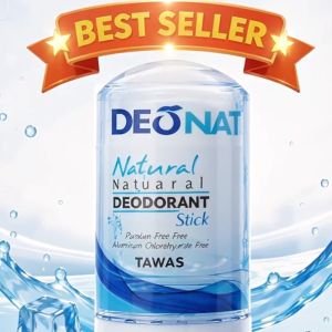 DEONAT Natural Deo Stick 60g natural mineral deodorant stick tawas...