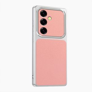 For Samsung Galaxy S25 FE New faux leather phone case high-quality anti drop cover