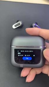 Touch Screen Bluetooth Headset Color Screen Noise Reduction Function Super Battery Level Display Long Digital Display YX27/YX30 Bluetooth 5.3 Version