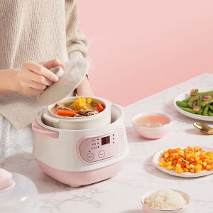 Nồi nấu cháo chậm cho bé ăn dặm SEKA GT68 đa năng thiết kế sang trọng tinh tế ( bảo hành 12 tháng )