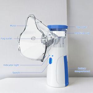 Mesh Nebulizer for Asthma Portable Rechargeable Suitable for Children and Adults Facial Air Cleaner