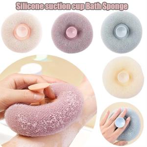 2 PCS Bola Mandi Bath Ball Body Scrubber Shower Puff Tebal Spons Mandi Jaring Lembut Bentuk Bola Gosok Busa Alat Bantu Pembersih
