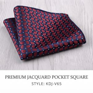 [SG Stock] Mens Formal Pocket Square - Luxury Jacquard Woven Silk-Feel Handkerchief Elegant Suit Pocket Hanky for Business Meetings Weddings Dinners Parties Groom Attire Formal Suit Accessories & Gentleman Styling (Multiple Patterns & Colors)