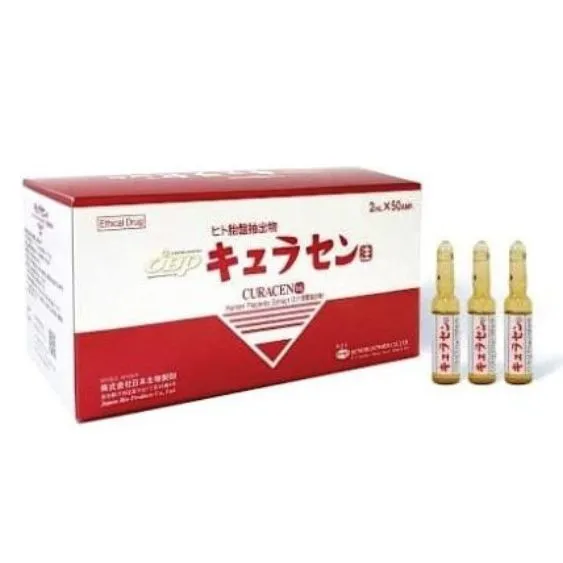 Tiêm Tế Bào Gốc Nhau Thai Curacen Human Placenta Extract 2ml Nhật Bản ...