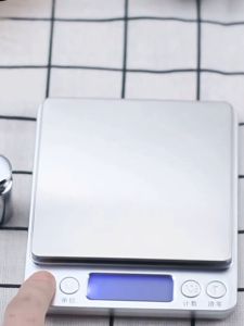 High Precision Digital Mini Scale 3000g/0.1g w/Stainless Steel Platform For Kitchen Jewelry Weighing