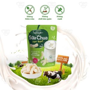 Bánh Ăn Dặm Mămmy Super Green Rau Củ 25g Cho Bé 6 Tháng - Snack Tập Ăn Dinh Dưỡng