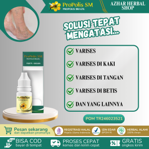Propolis SM Obat Varises Obat Penghilang Urat Menggumpal Di Kaki Urat Menonjol Urat Bergelombang